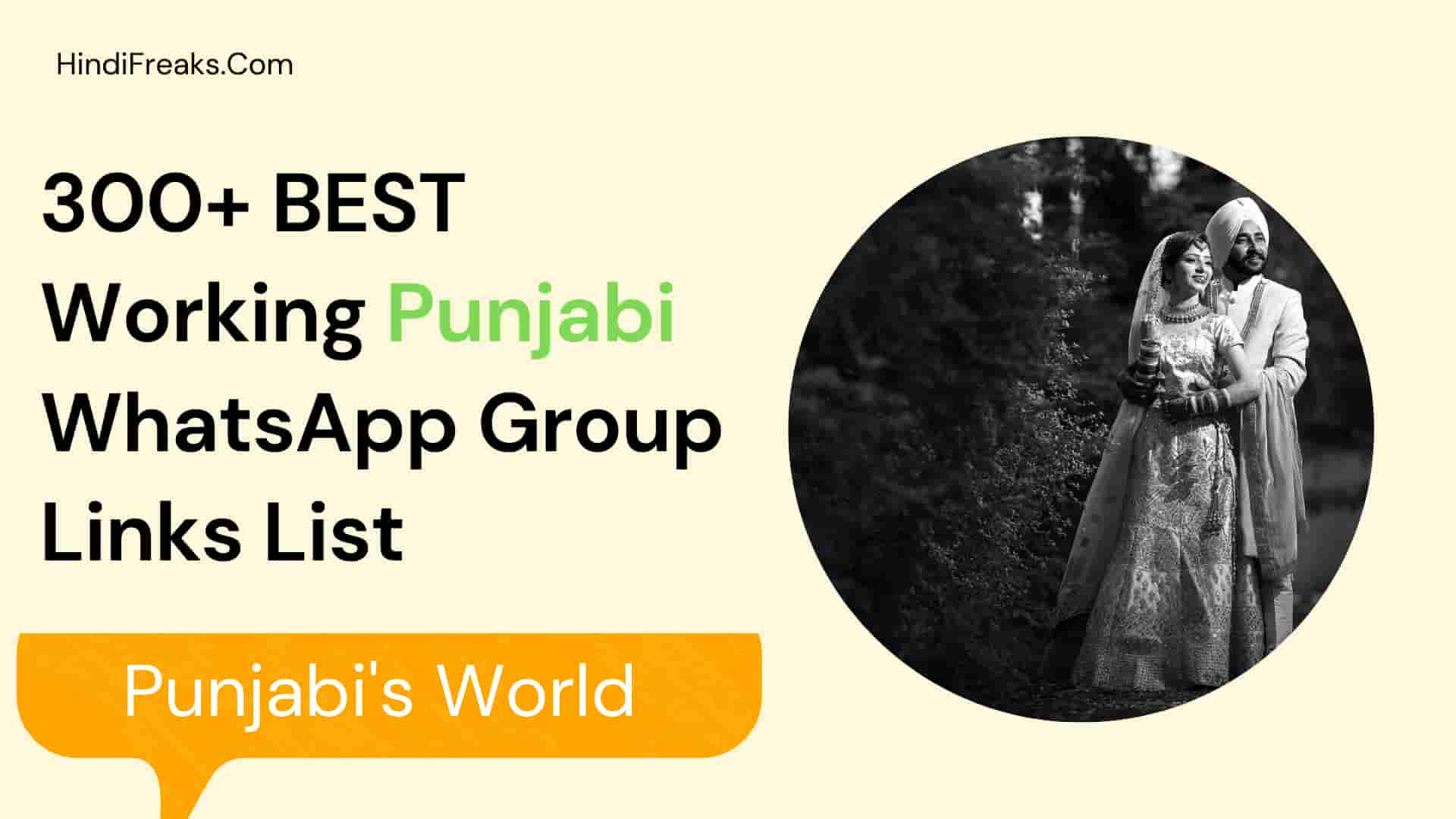 300+ Working Punjabi WhatsApp Group Links List (2023)