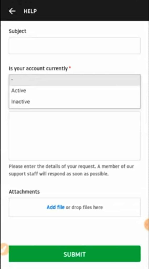 Dream11 Account Suspended Form